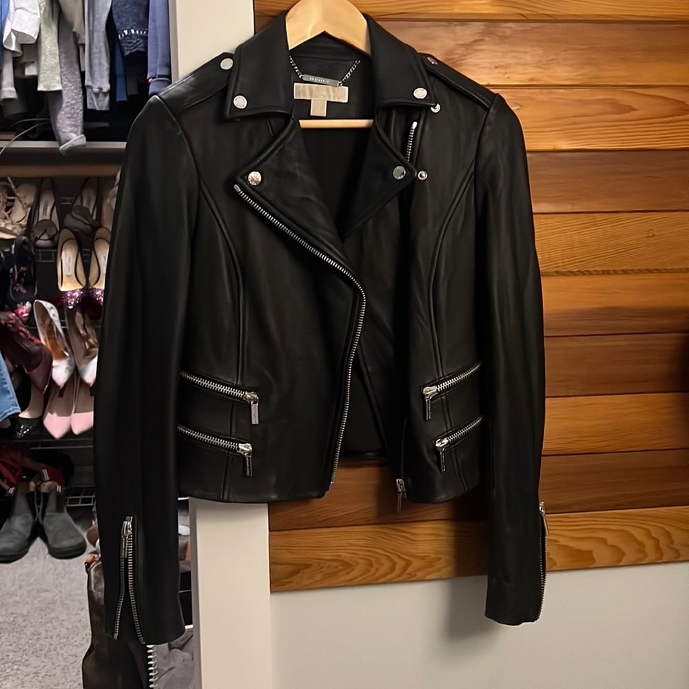 Michael kors biker jacket